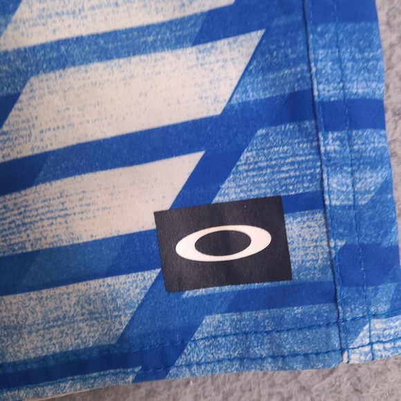 Oakley Boardshorts Mens 31 Blue Swim Trunks‎ Surf - Picture 2 of 14